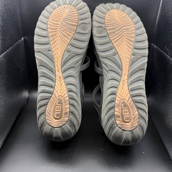 Jbu By Jambu Womens Sydney Memory Foam Gray T-Strap Sandals Size 10M - Picture 7 of 7